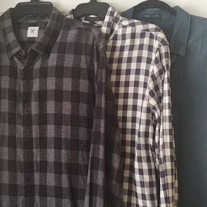 Marc Ecko Cut & Sew button-down set